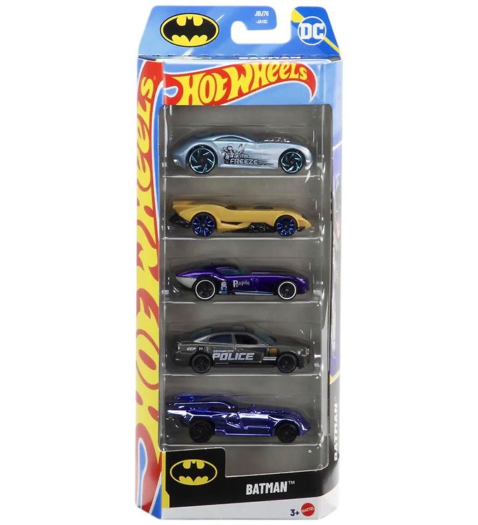 Hot Wheels Biler - 5-pak - Batman