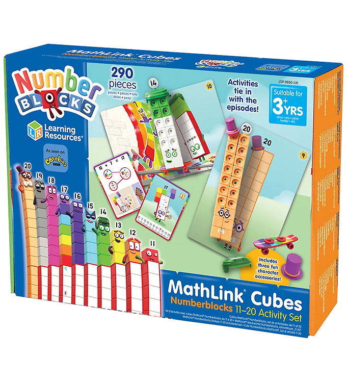 Learning Resources Resources Legetøj - MathLink Cubes - Numberbl