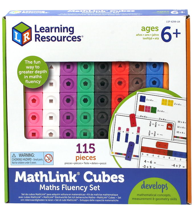 Learning Resources - MathLink® Cubes - Maths Fluen