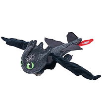Dragons Bamse - Movie Dragon - Gliding Hug Toothless - 30cm Dragons Bamse - Movie Dragon - Gliding Hug Toothless - 30cm