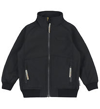 Molo Softshelljakke m. Fleece - Cloudy - Sort Molo Softshelljakke m. Fleece - Cloudy - Sort
