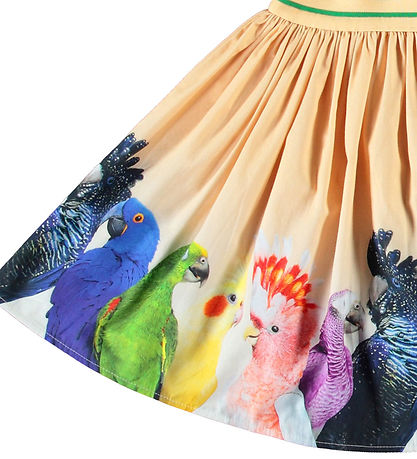 Molo Nederdel - Brenda - Rainbow Parrots Molo Nederdel - Brenda - Rainbow Parrots