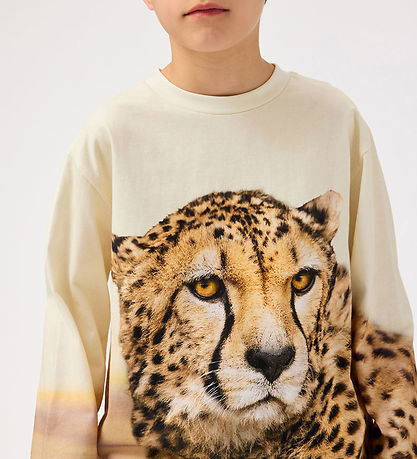 Molo Bluse - Rollo - Big Cheetah Light Molo Bluse - Rollo - Big Cheetah Light