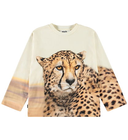 Molo Bluse - Rollo - Big Cheetah Light Molo Bluse - Rollo - Big Cheetah Light