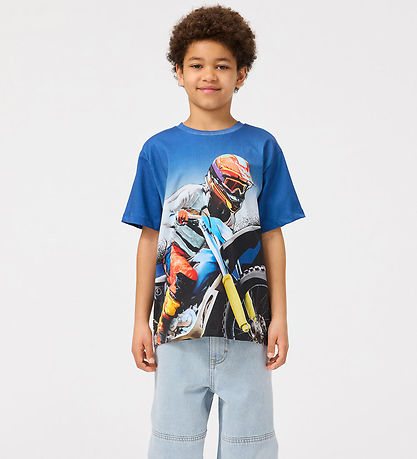 Molo Sweatshirt - Riley - Big MC Blue Molo Sweatshirt - Riley - Big MC Blue