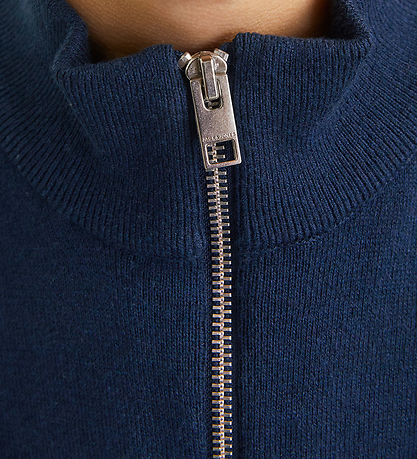 Jack & Jones Blouse - Knitted - Noos - JjeEmil - Navy Blazer