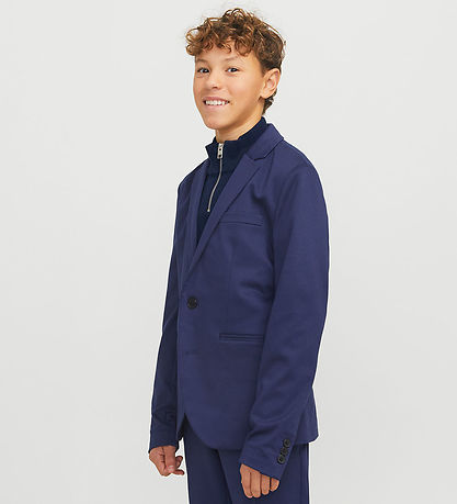 Jack & Jones Blouse - Knitted - Noos - JjeEmil - Navy Blazer