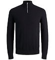 Jack & Jones Blouse - Knitted - Noos - JjeEmil - Black