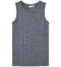 Name It Tanktop - Uld - NkmWang - Folkstone Gray Name It Tanktop - Uld - NkmWang - Folkstone Gray