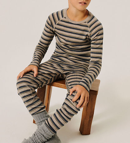 Name It Bukser - Uld - NkmWang - Satellite/Ombre Blue