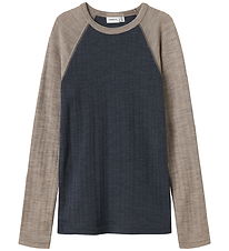 Name It Bluse - NkmWang - Ombre Blue/Satellites Name It Bluse - NkmWang - Ombre Blue/Satellites