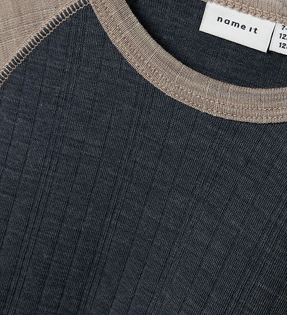 Name It Bluse - NkmWang - Ombre Blue/Satellites