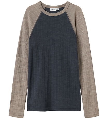 Name It Bluse - NkmWang - Ombre Blue/Satellites