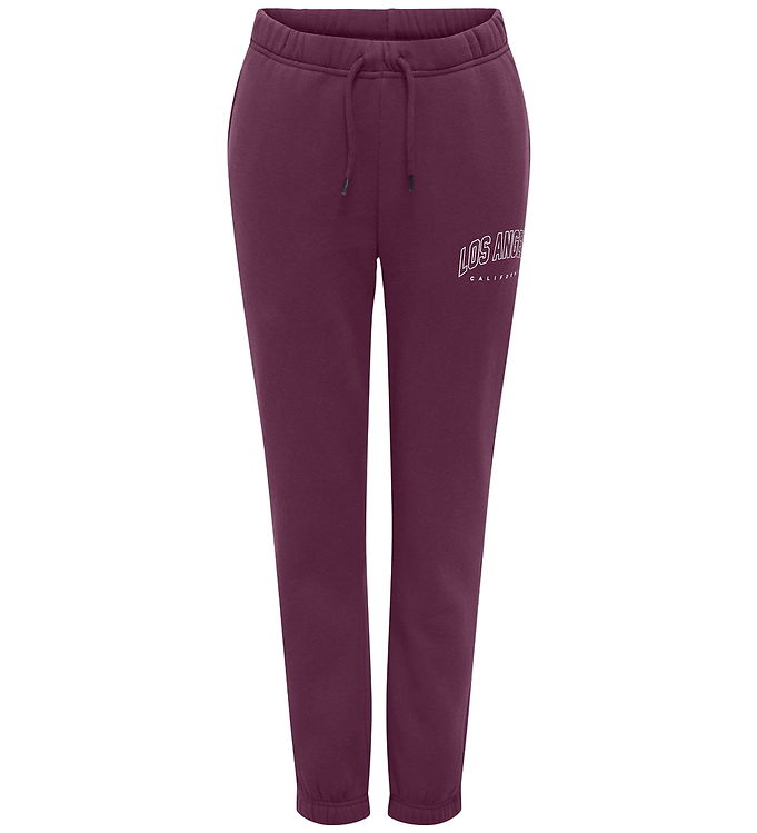 Kids Only Sweatpants - KogSweat - Mauve Wine/Los Angeles - Calif
