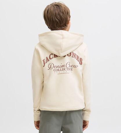 Jack & Jones Kapuzenpullover - JjeBrandes - Antique White