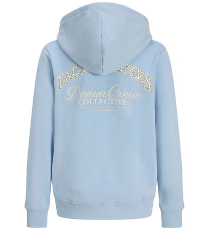 Jack & Jones Hoodie - JjeBrandes - Chambray Blue