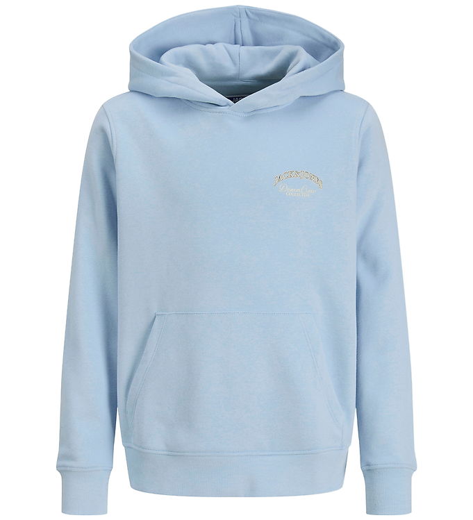 Jack & Jones Hættetrøje - JjeBrandes - Chambray Blue