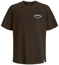 Jack & Jones T-shirt - JjeBrandes - Delicioso/Chambray Blue Jack & Jones T-shirt - JjeBrandes - Delicioso/Chambray Blue