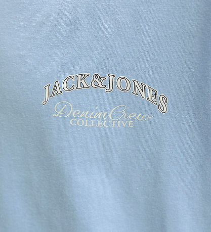 Jack & Jones T-shirt - JjeBrandes - Chambray Blue