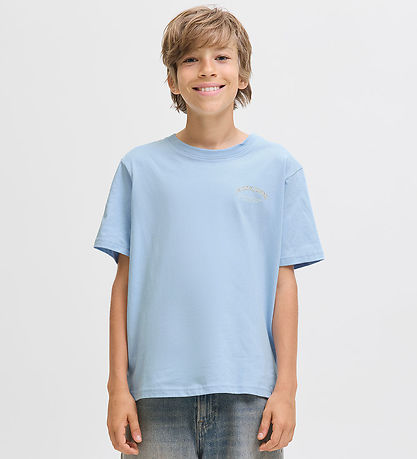 Jack & Jones T-shirt - JjeBrandes - Chambray Blue