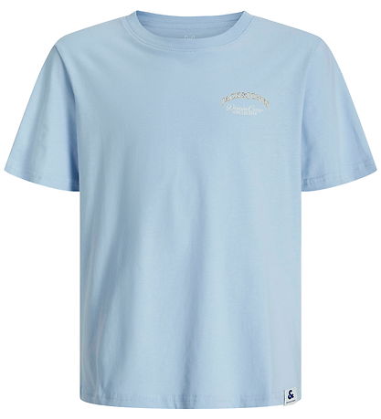 Jack & Jones T-shirt - JjeBrandes - Chambray Blue