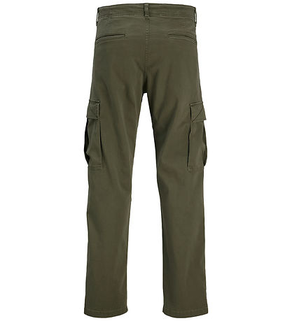 Jack & Jones Trousers - JpstKane - Cargo - Olive Night