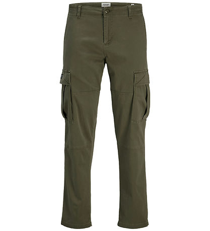 Jack & Jones Trousers - JpstKane - Cargo - Olive Night