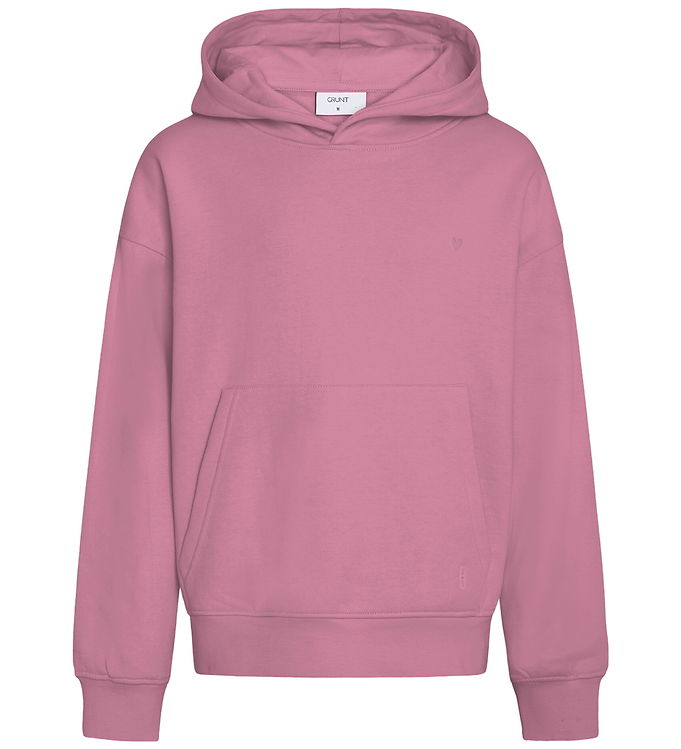 Grunt Hættetrøje - GrNoles - Rose