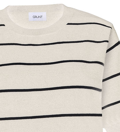 Grunt T-shirt - Strik - GrFerro - Off White Stripe