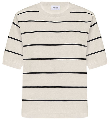 Grunt T-shirt - Strik - GrFerro - Off White Stripe Grunt T-shirt - Strik - GrFerro - Off White Stripe