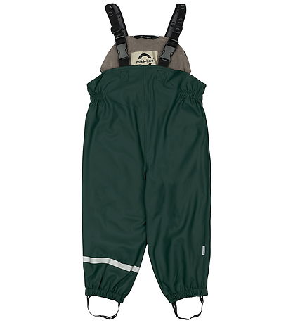 Mikk-Line Regntøj m. Fleece/Seler - PU - Recycled - Darkest Spro