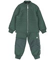 Mikk-Line Termotøj m. Fleece - Duvet - Coated - Balsam Green Mikk-Line Termotøj m. Fleece - Duvet - Coated - Balsam Green