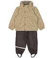 Mikk-Line Regntøj m. Seler/Fleece - PU - Cornstalk Mikk-Line Regntøj m. Seler/Fleece - PU - Cornstalk