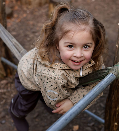 Mikk-Line Regntøj m. Seler/Fleece - PU - Cornstalk Mikk-Line Regntøj m. Seler/Fleece - PU - Cornstalk