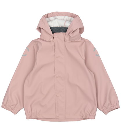 Mikk-Line Regntøj m. Seler - PU - Woodrose Mikk-Line Regntøj m. Seler - PU - Woodrose