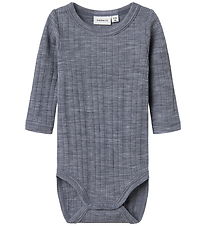 Name It Body l/æ - Uld - Noos - NbmWang - Folkstone Gray Name It Body l/æ - Uld - Noos - NbmWang - Folkstone Gray