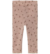 Name It Leggings - Uld - Noos - NbfWang - Shadow Gray/Small flow Name It Leggings - Uld - Noos - NbfWang - Shadow Gray/Small flow