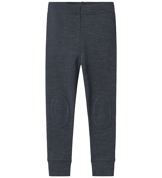 Name It Leggings - Uld - Rib - Noos - NmnWax - Ombre Blue