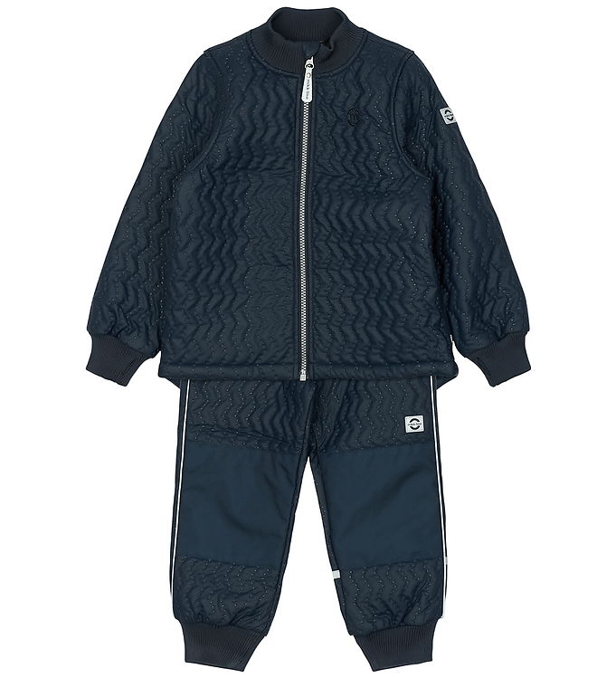 Mikk-Line Termotøj m. Fleece - Duvet - Coated - Blue Nights