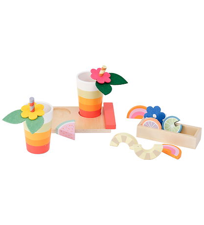 Kids Concept Legemad - Træ - Drikkesæt