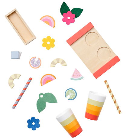 Kids Concept Legemad - Træ - Drikkesæt