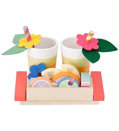 Kids Concept Legemad - Træ - Drikkesæt