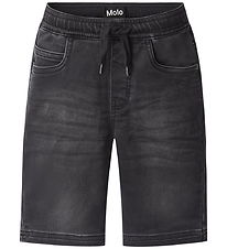 Molo Shorts - Denim - Ali - Washed Black Molo Shorts - Denim - Ali - Washed Black