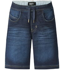 Molo Shorts - Denim - Ali - Dark Indigo Molo Shorts - Denim - Ali - Dark Indigo