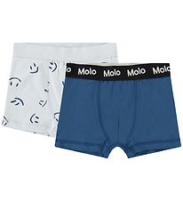 Molo Boxershorts - 2-pak - Justin - Best Sky Molo Boxershorts - 2-pak - Justin - Best Sky