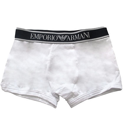 Emporio Armani Boxershorts - 2-pak - Hvid/Navy Emporio Armani Boxershorts - 2-pak - Hvid/Navy