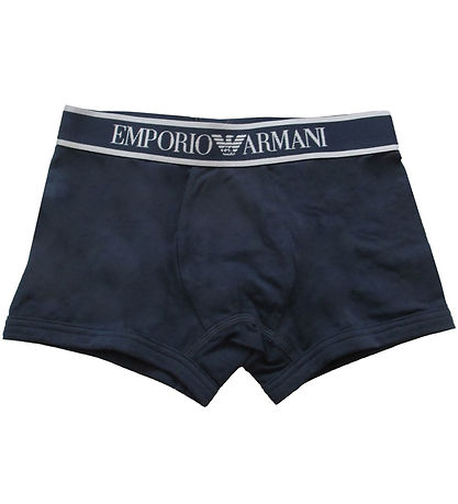 Emporio Armani Boxershorts - 2-pak - Hvid/Navy Emporio Armani Boxershorts - 2-pak - Hvid/Navy