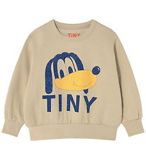 Tiny Cottons Sweatshirt - Dog Graphic  - Dark Vanilla Tiny Cottons Sweatshirt - Dog Graphic  - Dark Vanilla