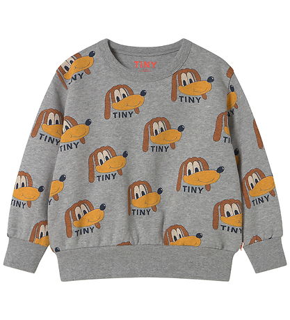 Tiny Cottons Sweatshirt - Dogs - Gråmeleret