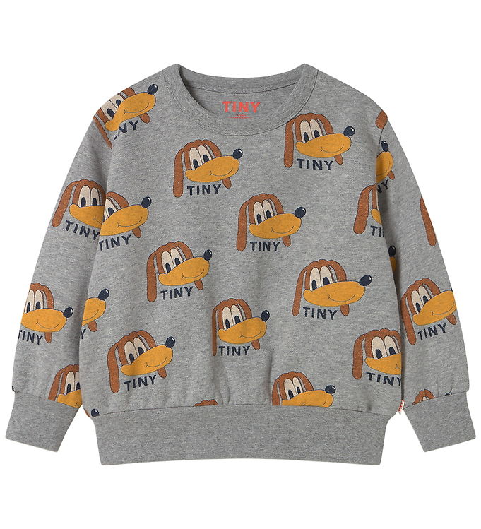 Tiny Cottons Sweatshirt - Dogs - Gråmeleret